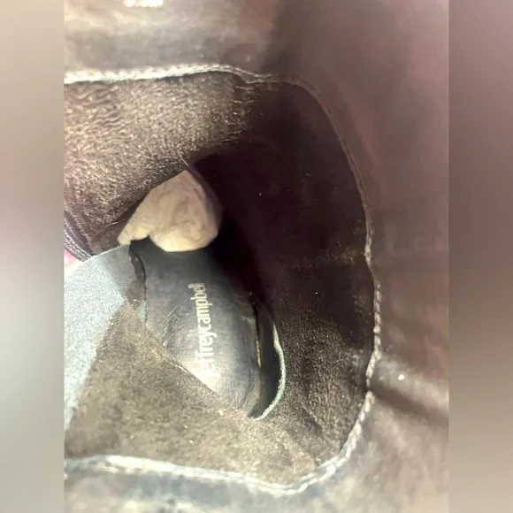 BNIB JEFFREY CAMPBELL WIDOW PATENT LEATHER PLATFORMS 6M - Picture 10 of 16